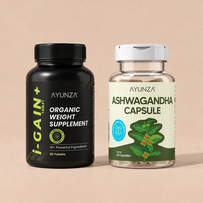 AYUNZA Ashwagandha and i-Gain+ Combo