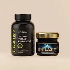 AYUNZA Shilajit & i-Gain+ Combo
