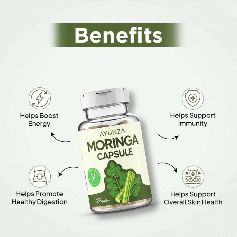 AYUNZA Moringa Capsules | 500mg
