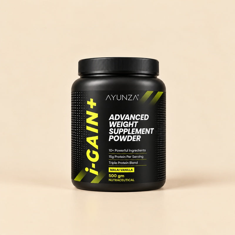 AYUNZA i-Gain+ Weight Gain Powder | Banana Vanilla