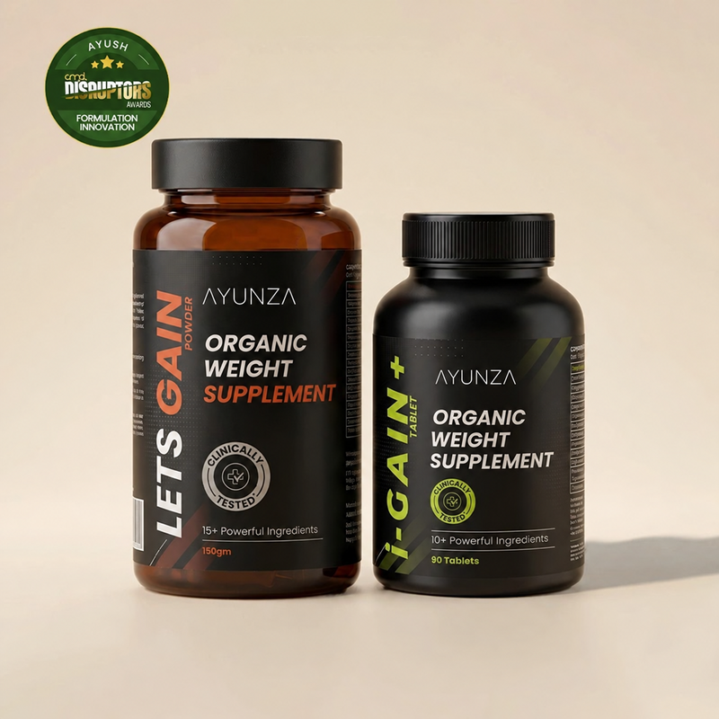 AYUNZA Lets Gain & i-Gain+ Healthy Weight Support Combo