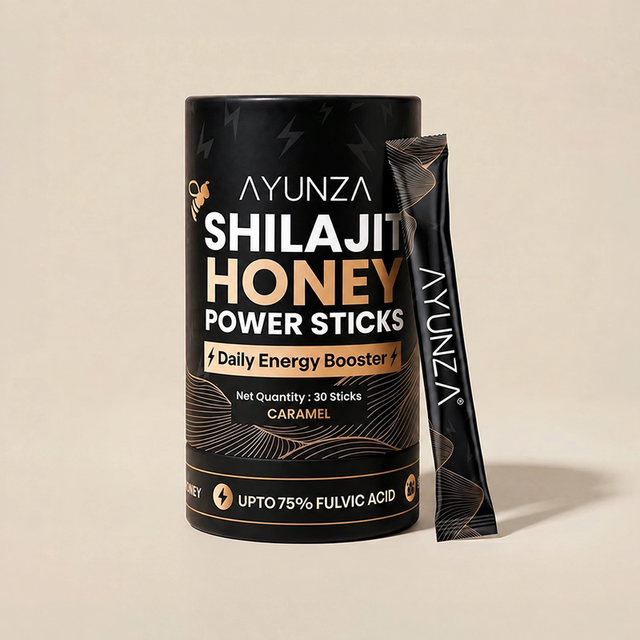 AYUNZA Shilajit Honey Sticks (Caramel)