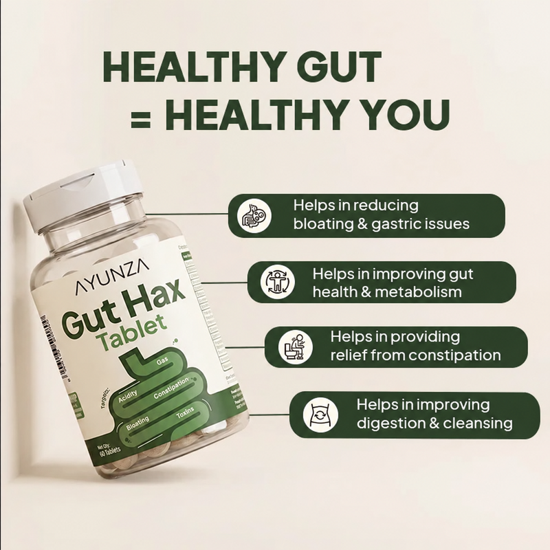 Gut Hax | Organic Gut Detox Tablets
