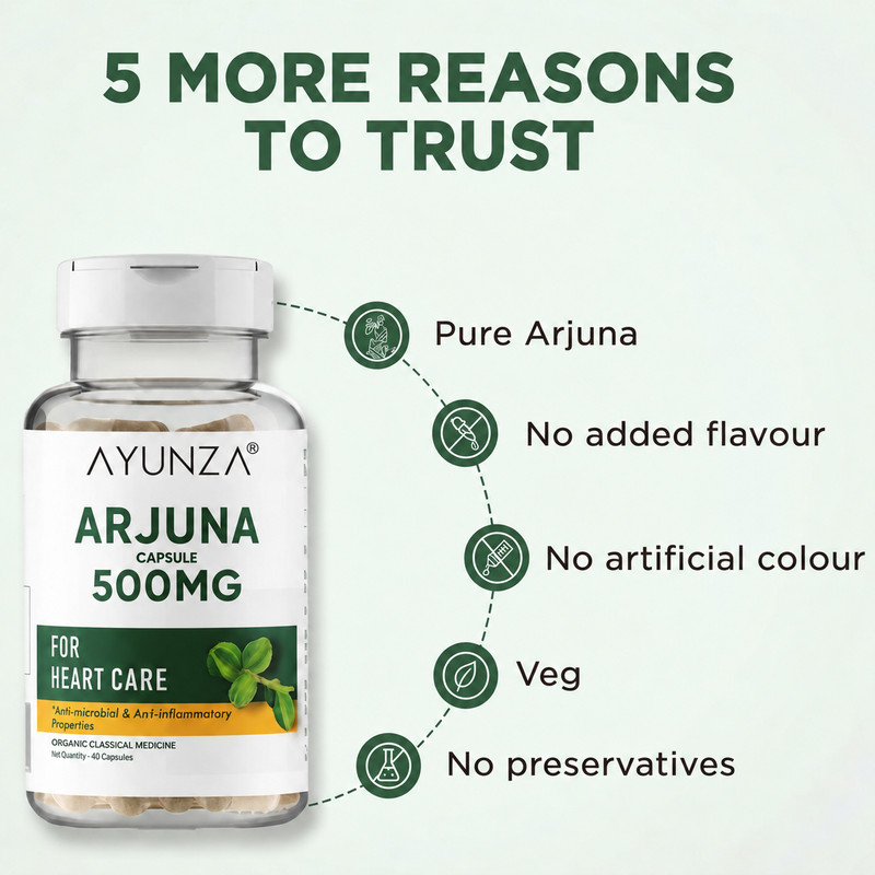 AYUNZA Arjuna | 500mg Capsules