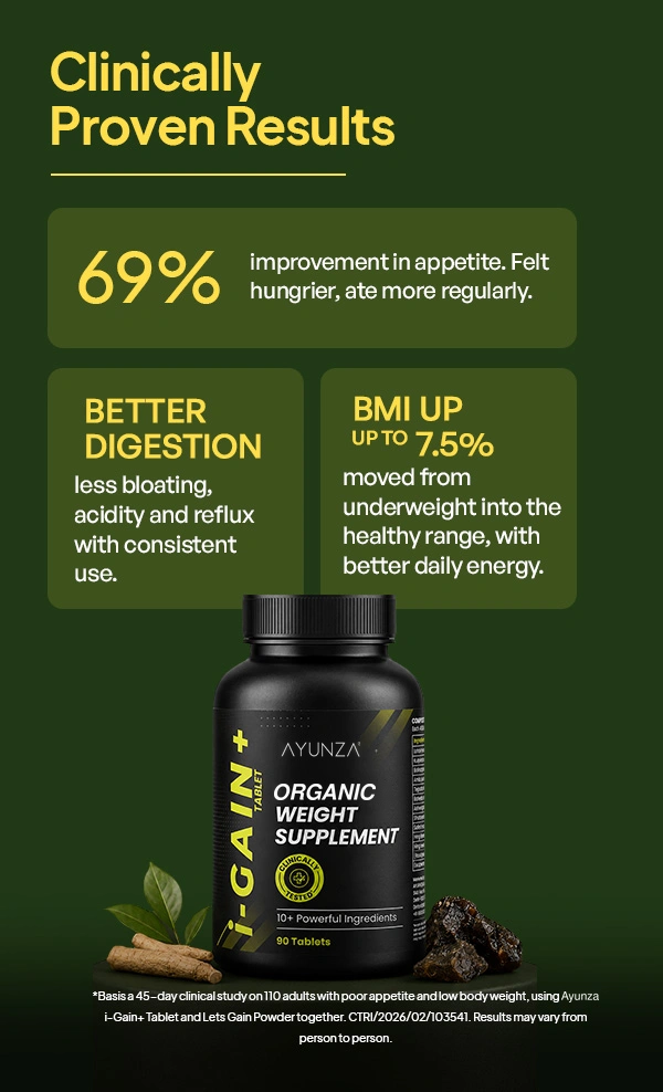 AYUNZA i-Gain+ | 3 Month Pack with Free T-shirt
