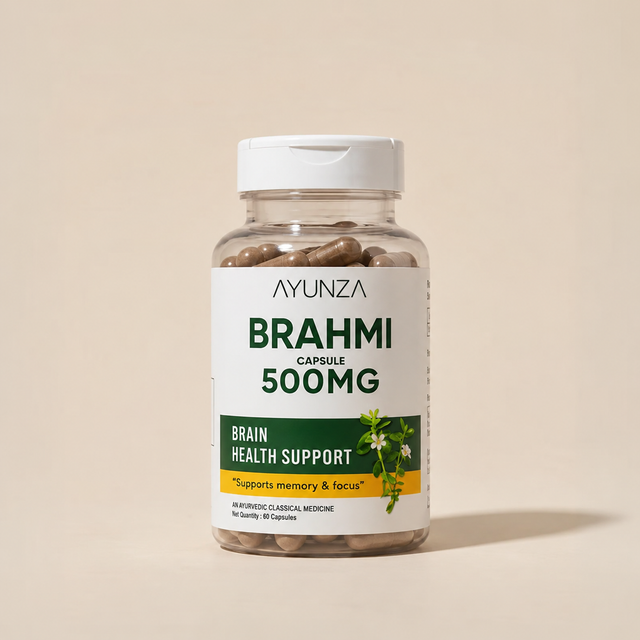 AYUNZA Brahmi Capsules | 500mg